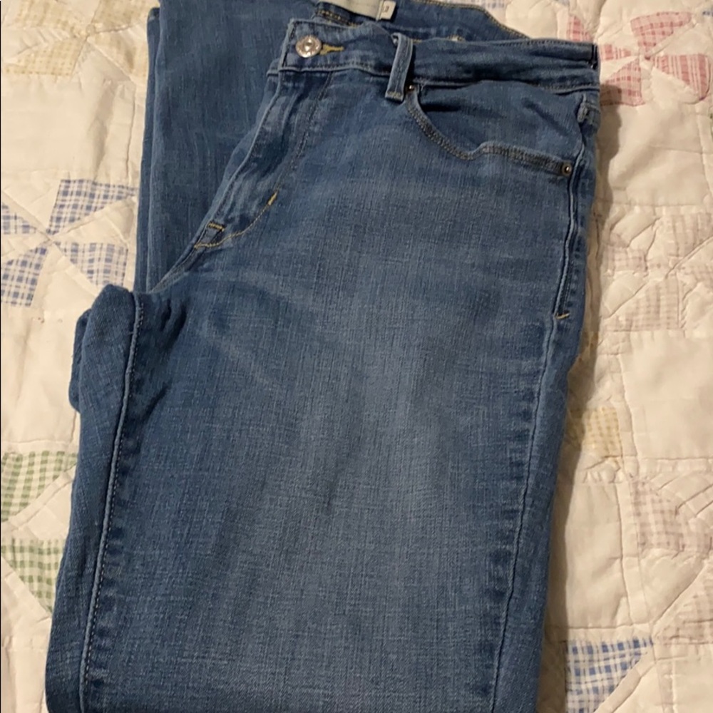 Levi’s Mid Ruse Skinny Size 12